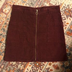 Altar’d State Corduroy Mini Skirt